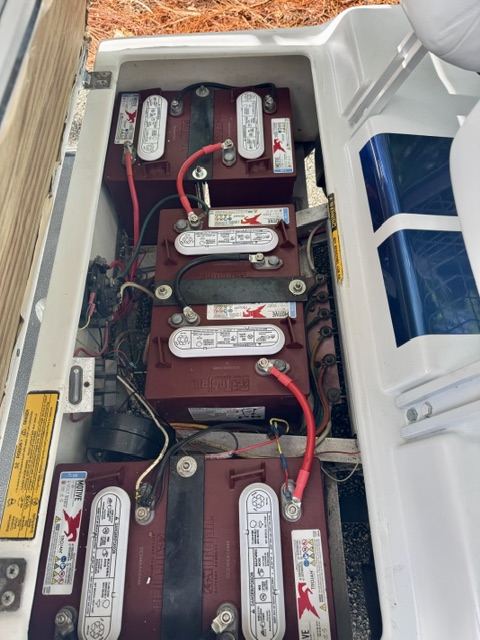 Club Car DS With New Batteries